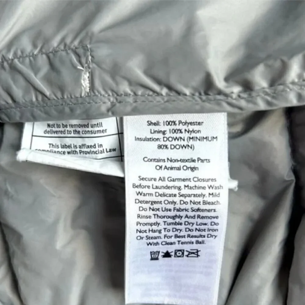 Eddie Bauer Gray Cirruslite Down Parka Size 2X - Picture 6 of 6